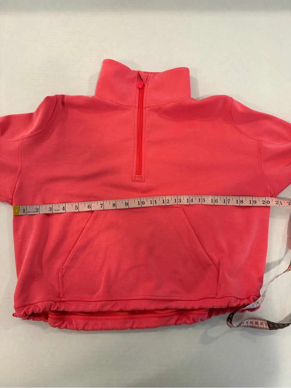 Lululemon Brushed Softstreme Half Zip in Glaze Pink | Size 6